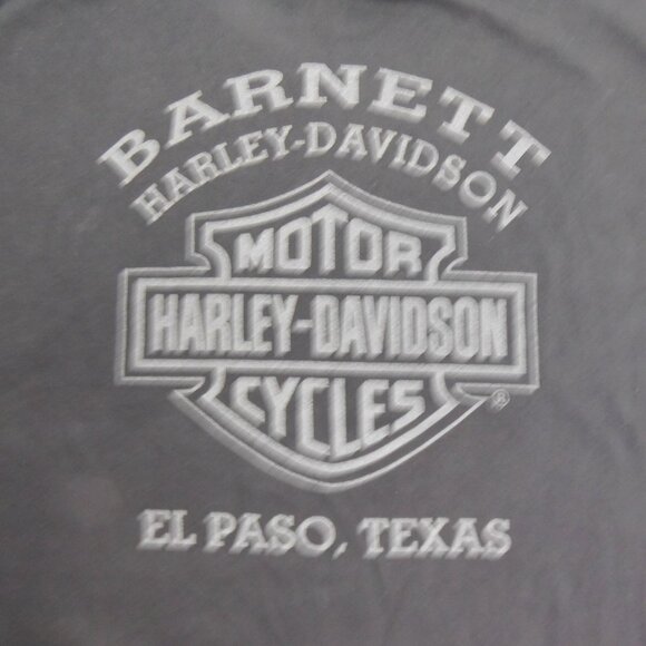 Men's Harley Davidson El Paso Texas Barnett Shirt Sz. L - Picture 7 of 7